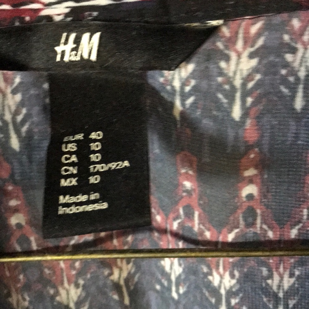 sheer button up - Picture 5 of 5